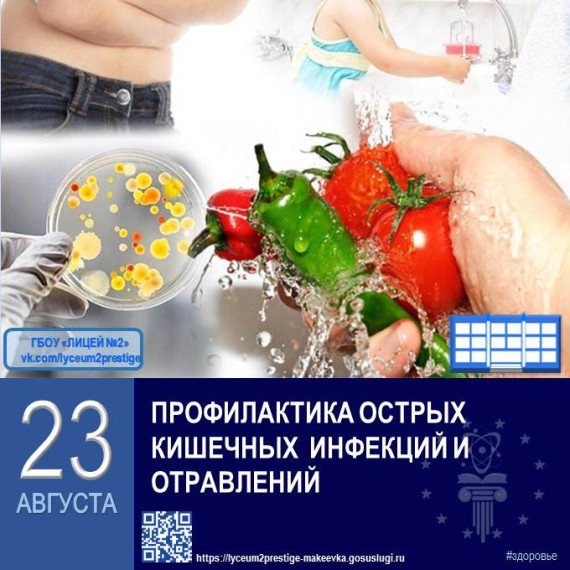 ПРОФИЛАКТИКА ОСТРЫХ КИШЕЧНЫХ ИНФЕКЦИЙ И ОТРАВЛЕНИЙ.